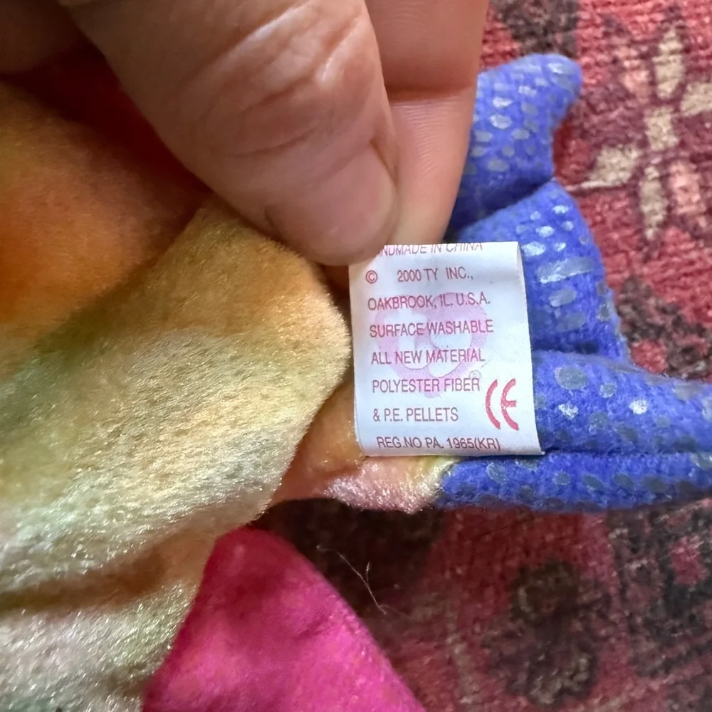 Ty Aruba Beanie Baby Vintage 2000